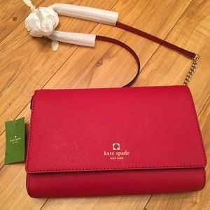 Red Kate Spade Crossbody Purse